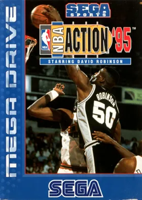 NBA Action '95 Starring David Robinson (USA, Europe) box cover front